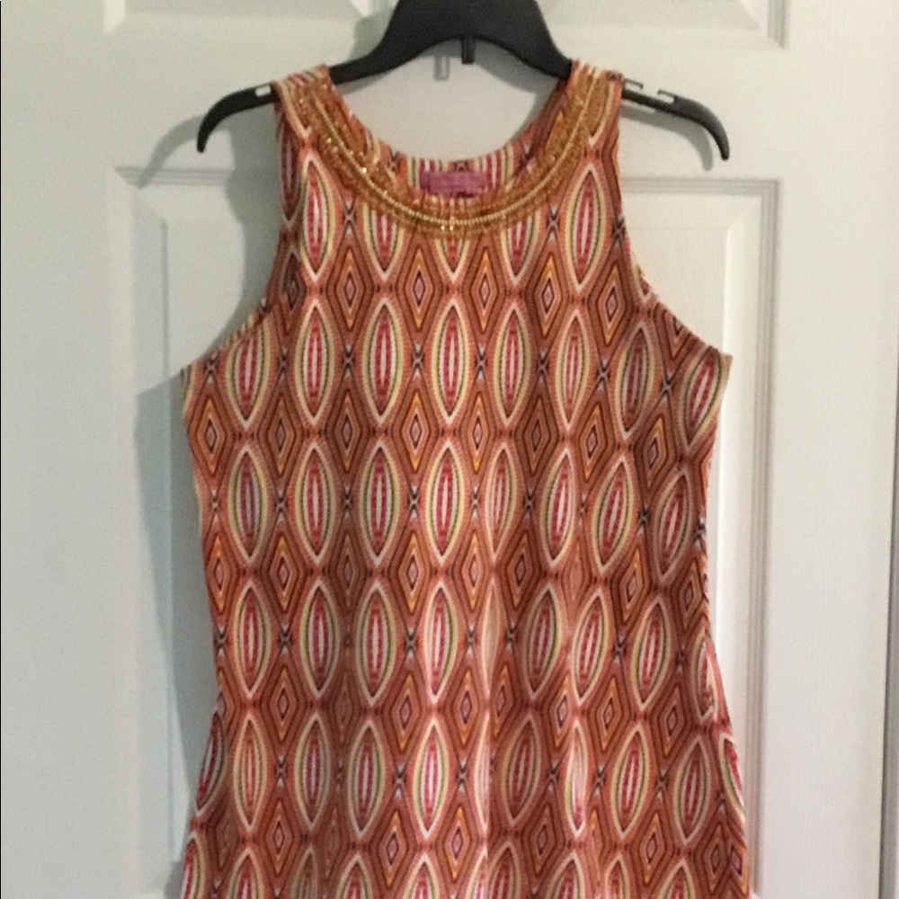 Sun Dress with Beautiful Bright Colors